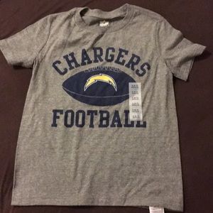 Chargers Football grey t-shirt for boys